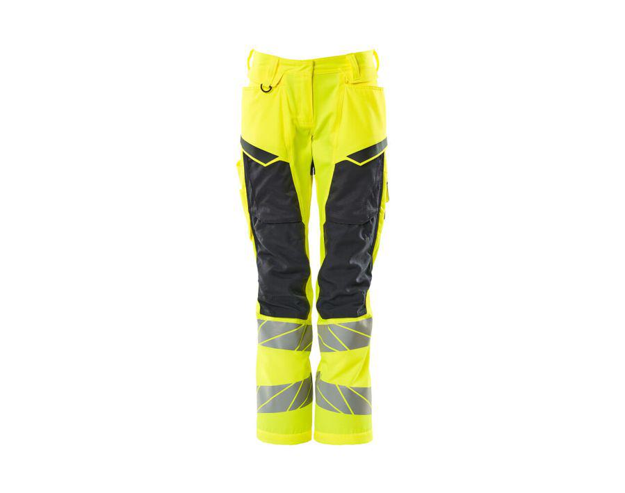 Hose mit Knietaschen ACCELERATE SAFE hi-vis gelb/schwarzblau