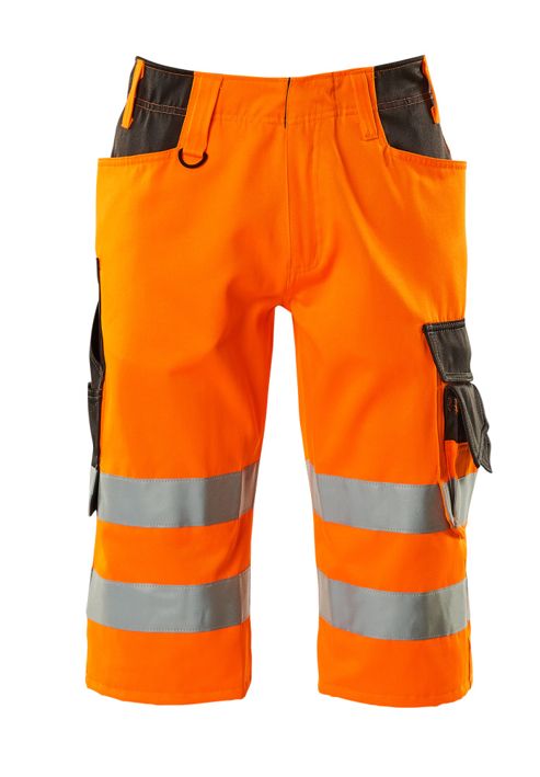 Shorts, lang SAFE SUPREME hi-vis orange/dunkelanthrazit