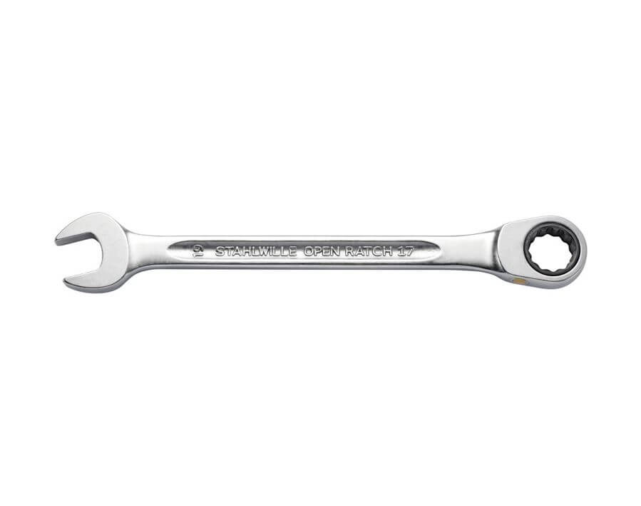Maulschlüssel mit Ringratsche
