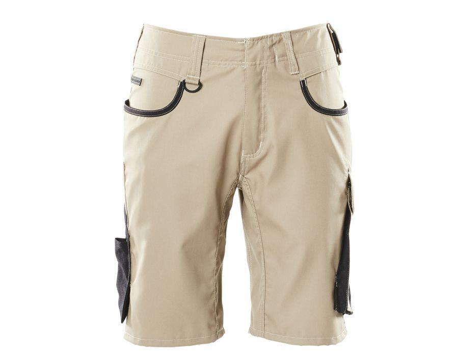 Shorts UNIQUE hellkhaki/schwarz