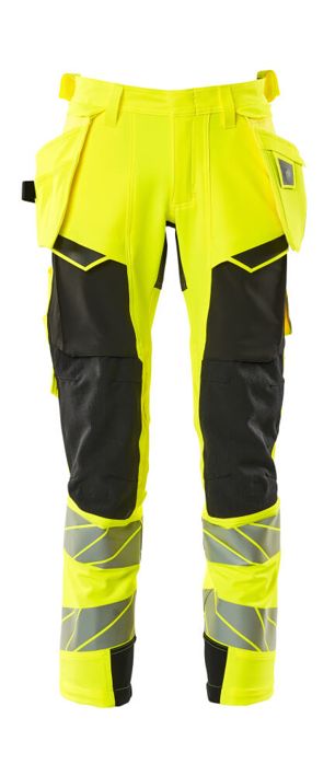 Hose mit Hängetaschen ACCELERATE SAFE hi-vis gelb/schwarz
