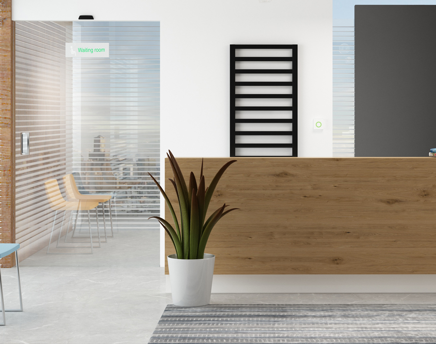 Schibetürbeschlag für 1 Holztür opk E-SPACE W Minimal 