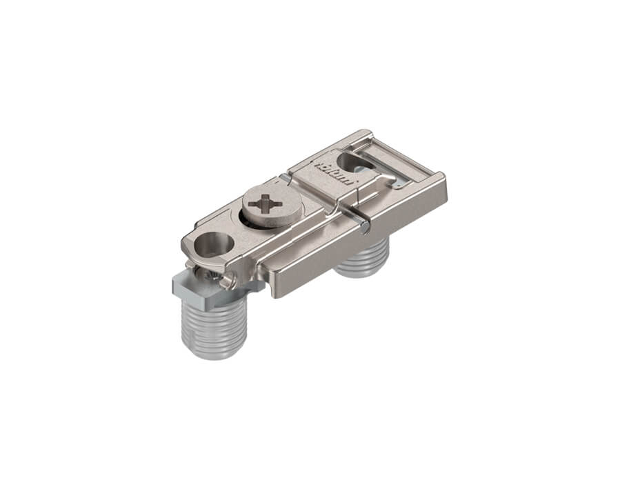 Gerade Exzenter-Montageplatte CLIP top