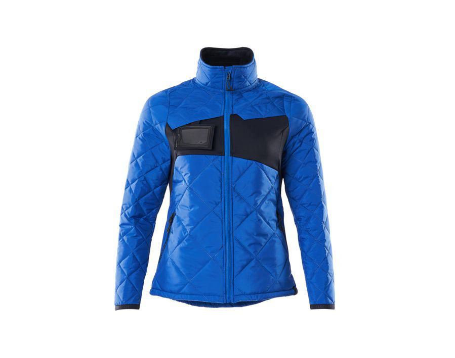 Thermojacke ACCELERATE azurblau/schwarzblau