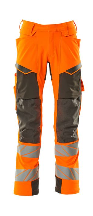 Hose mit Knietaschen ACCELERATE SAFE hi-vis orange/dunkelanthrazit