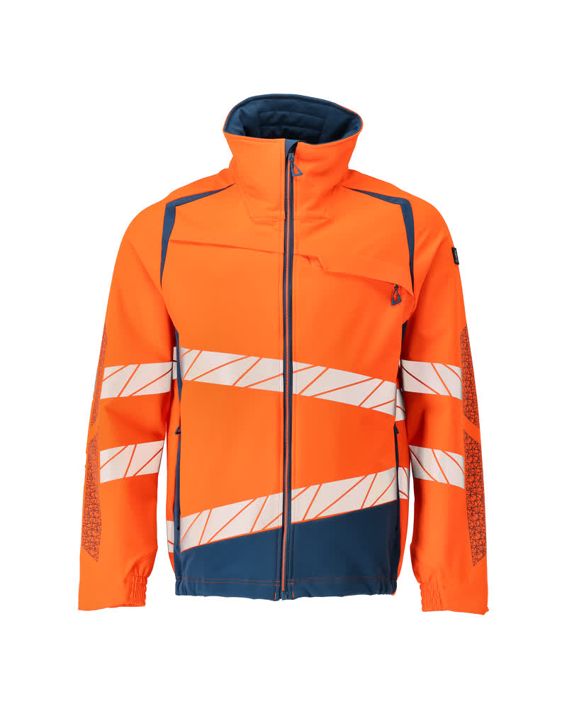 Jacke ACCELERATE SAFE hi-vis orange/dunkelpetroleum