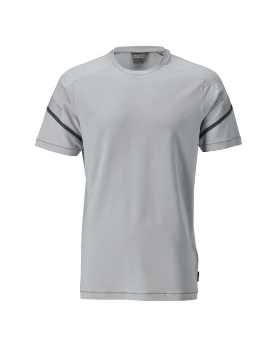 T-Shirt, Kurzarm CUSTOMIZED silbergrau