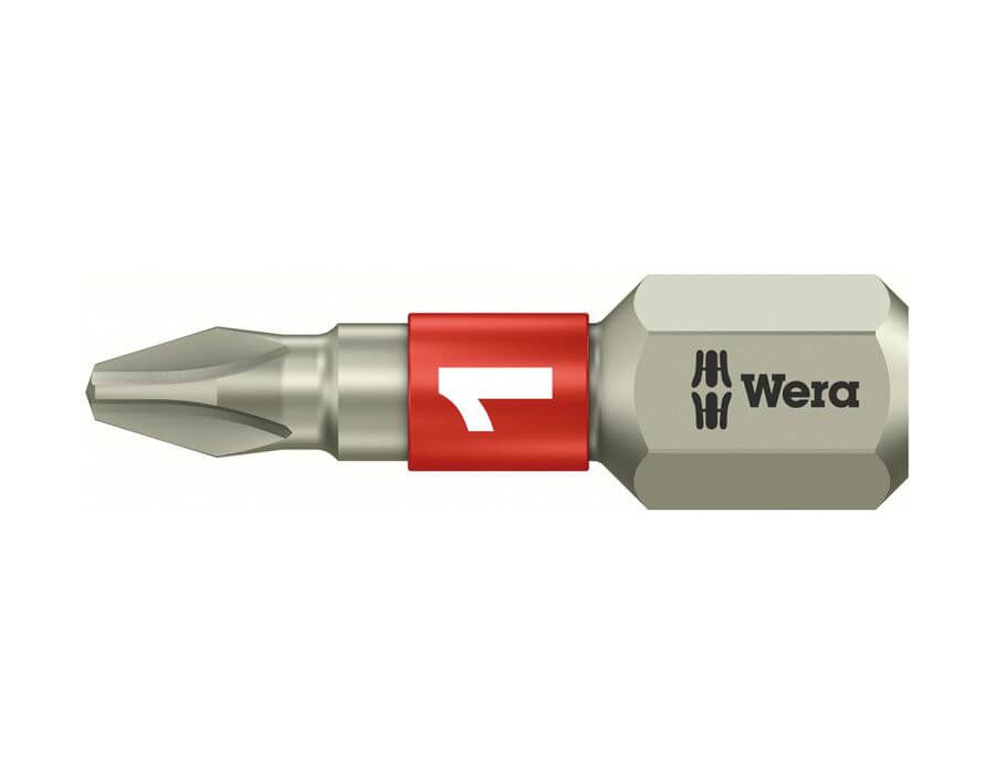 Bit für Kreuzschlitzschrauben PH 1/4", ähnlich DIN 3126 C 6,3, Edelstahl