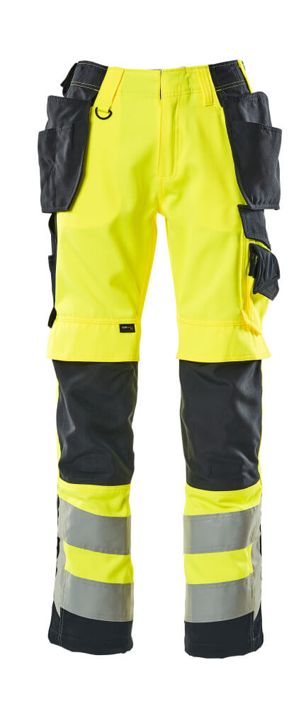 Hose mit Hängetaschen SAFE SUPREME hi-vis gelb/schwarzblau