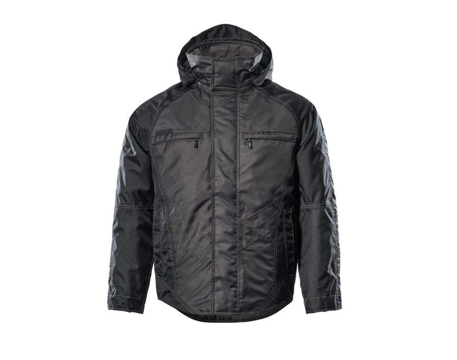 Winterjacke UNIQUE dunkelanthrazit/schwarz