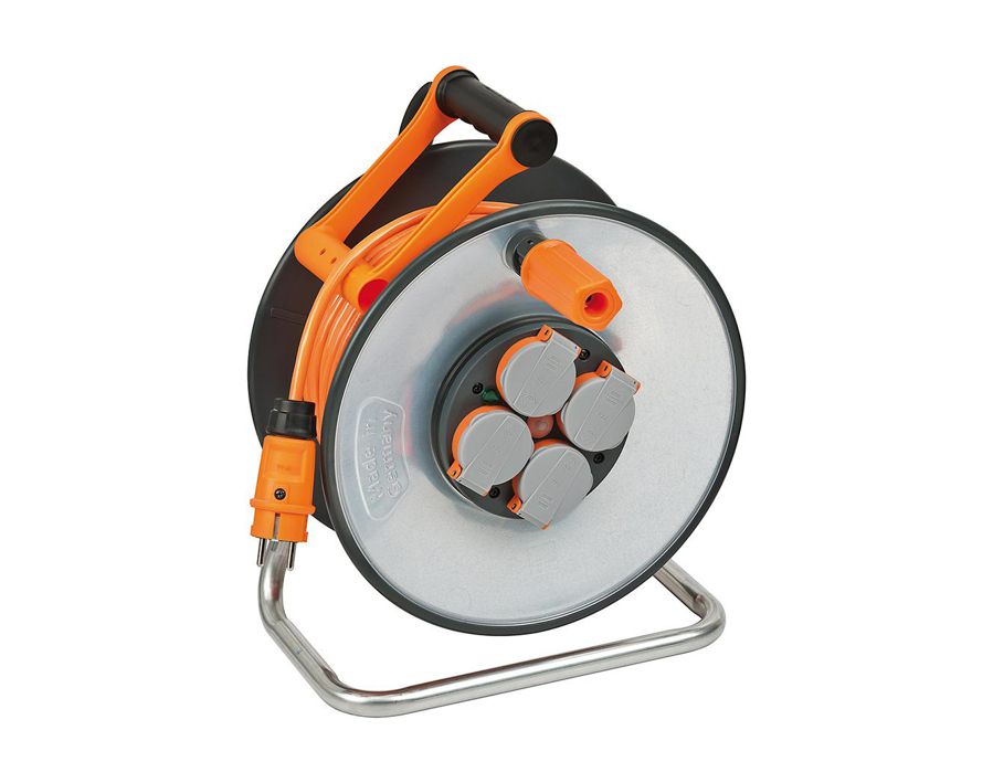 Stahlblech-Kabeltrommel SteelCore®, baustellentauglich