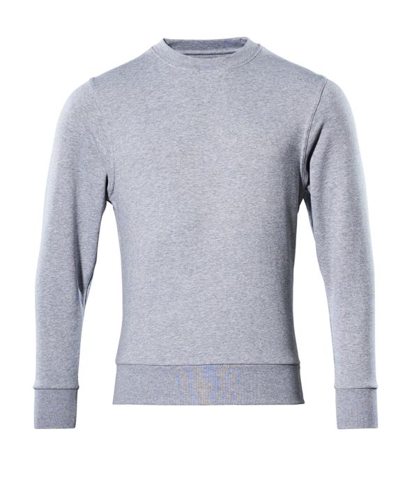 Sweatshirt CROSSOVER grau-meliert