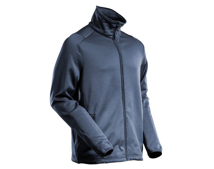 Fleecepullover mit Reißverschluss CUSTOMIZED schwarzblau