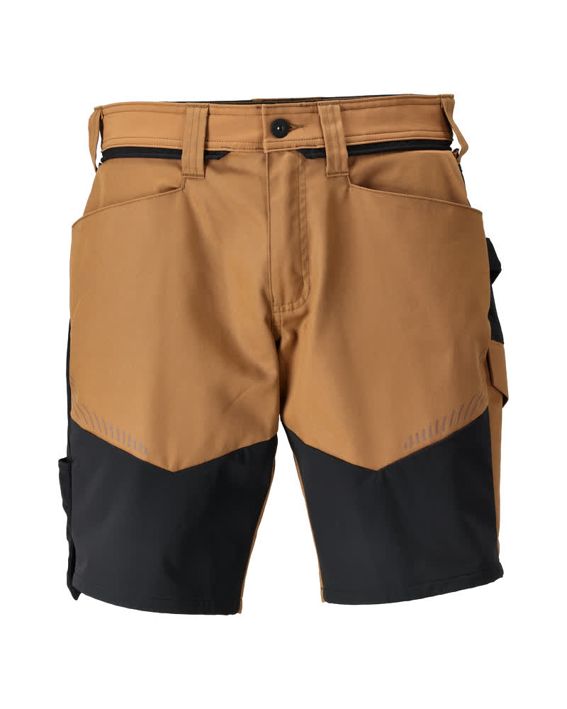 Shorts CUSTOMIZED nussbraun/schwarz