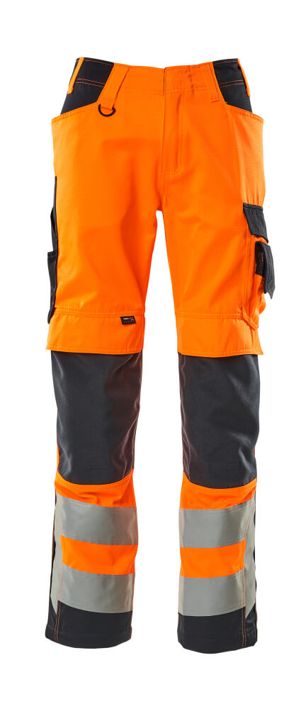 Hose mit Knietaschen SAFE SUPREME hi-vis orange/schwarzblau