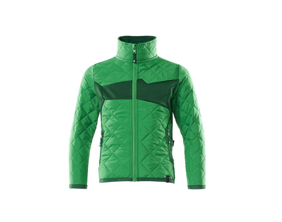 Thermojacke für Kinder ACCELERATE grasgrün/grün