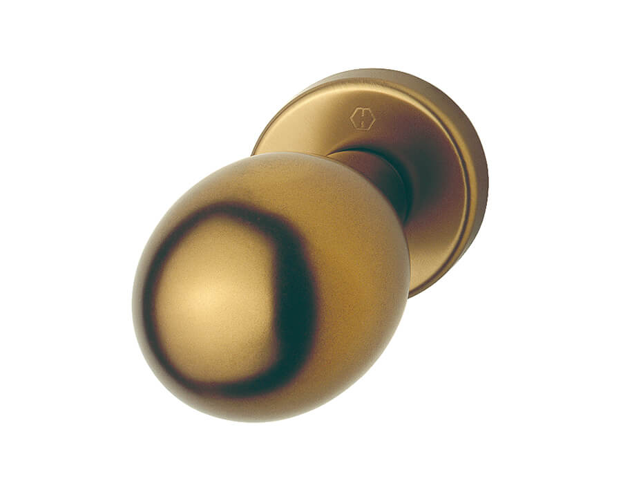 Türknopf fix auf Rosette 60L/42K FDW M12