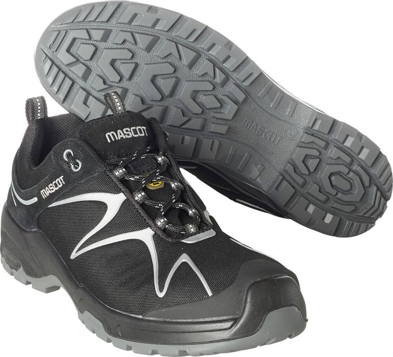 Sicherheitshalbschuh FOOTWEAR FLEX schwarz/silber