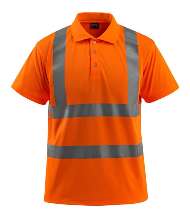 Polo-Shirt SAFE LIGHT hi-vis orange