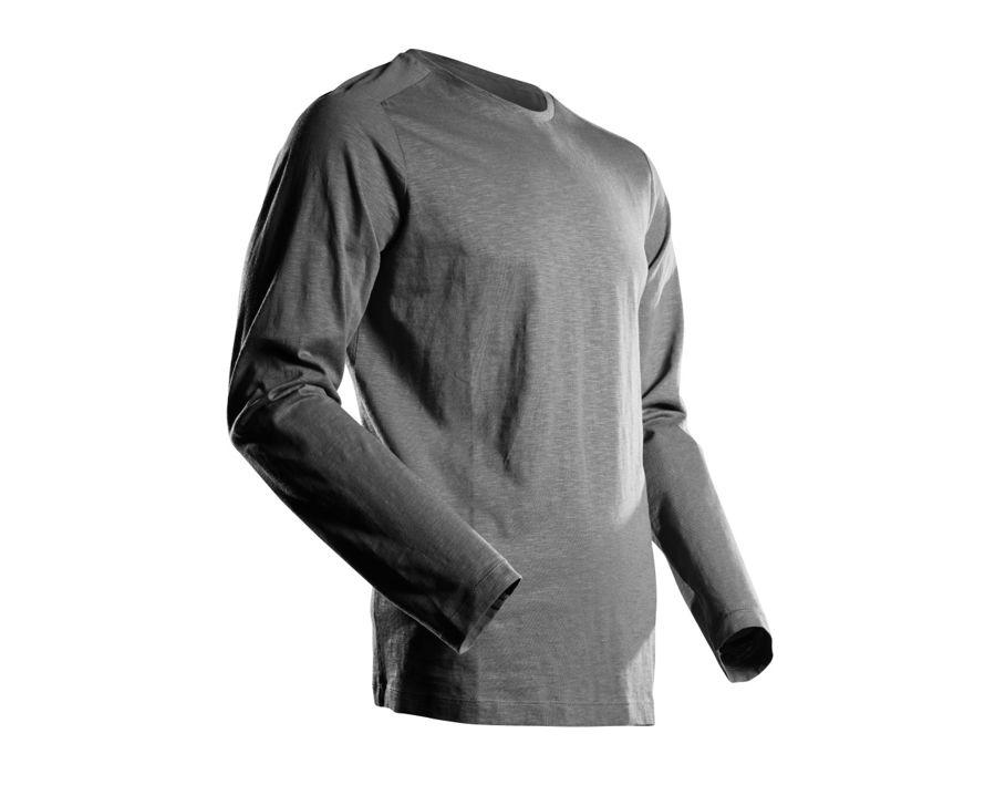 T-Shirt, Langarm CUSTOMIZED Anthrazitgrau
