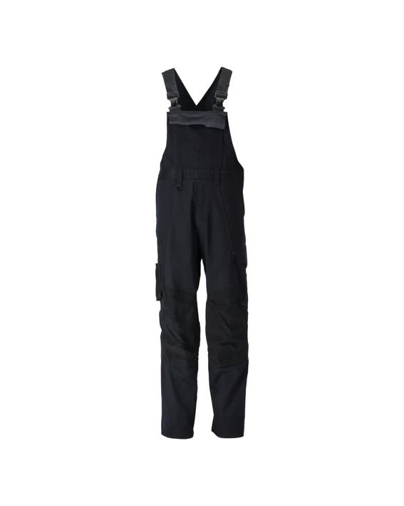 Latzhose mit Knietaschen ACCELERATE schwarz