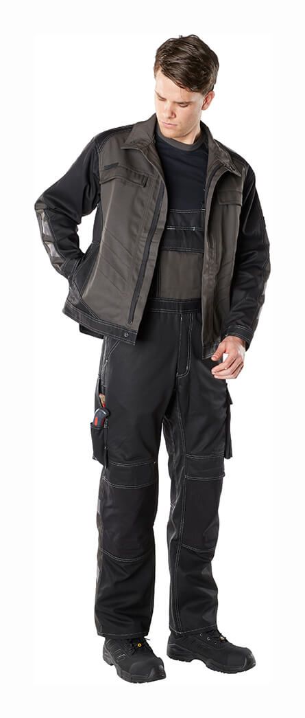 Jacke UNIQUE rot/schwarz