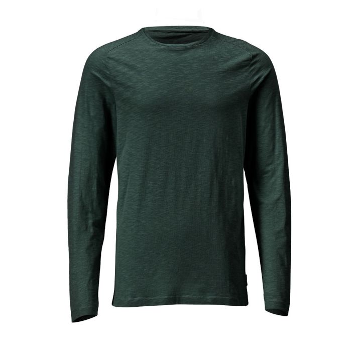 T-Shirt, Langarm CUSTOMIZED waldgrün