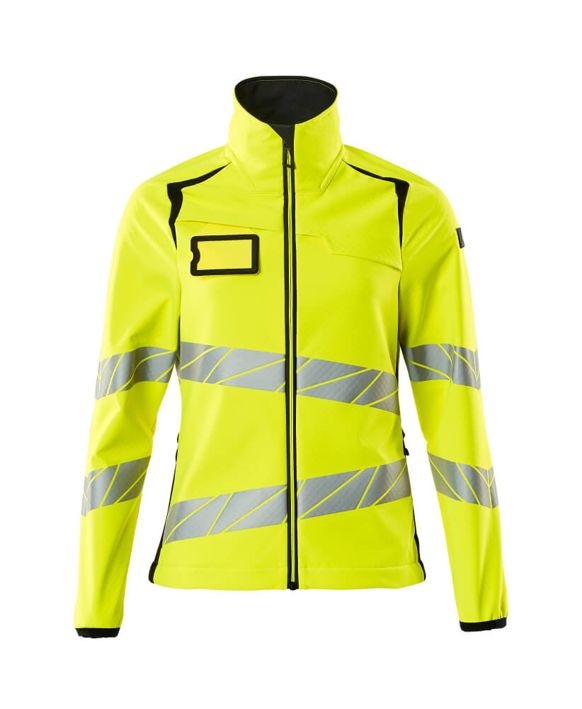 Soft Shell Jacke ACCELERATE SAFE hi-vis gelb/schwarz