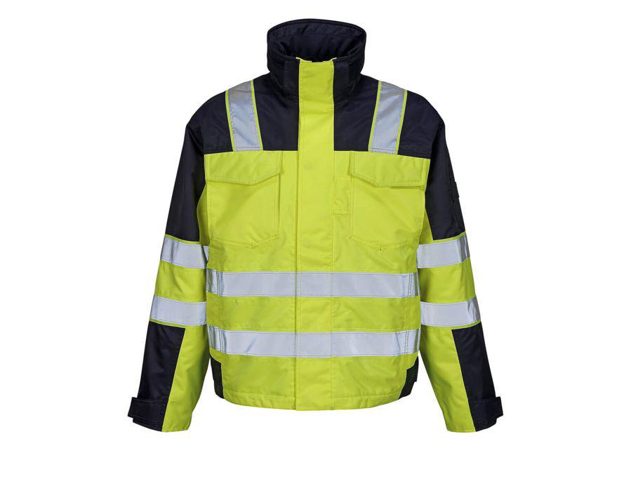 Winterjacke SAFE IMAGE hi-vis gelb/marine