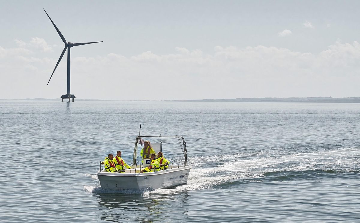 Winterjacke ACCELERATE SAFE hi-vis gelb/dunkelpetroleum