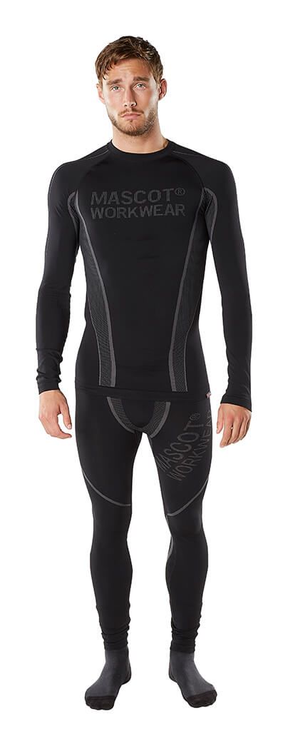 Funktionsunterhemd CROSSOVER schwarz