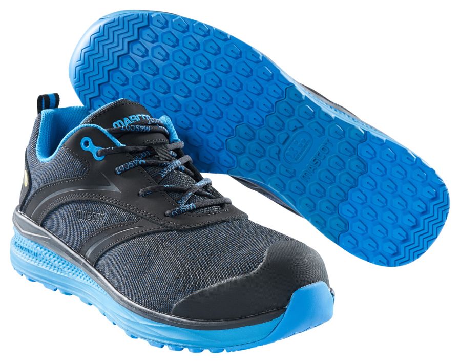 Sicherheitshalbschuh FOOTWEAR CARBON schwarz/kornblau