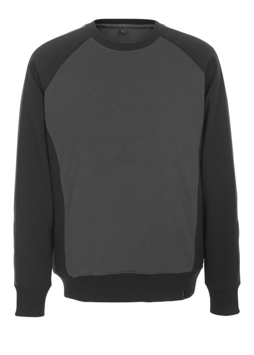 Sweatshirt UNIQUE dunkelanthrazit/schwarz