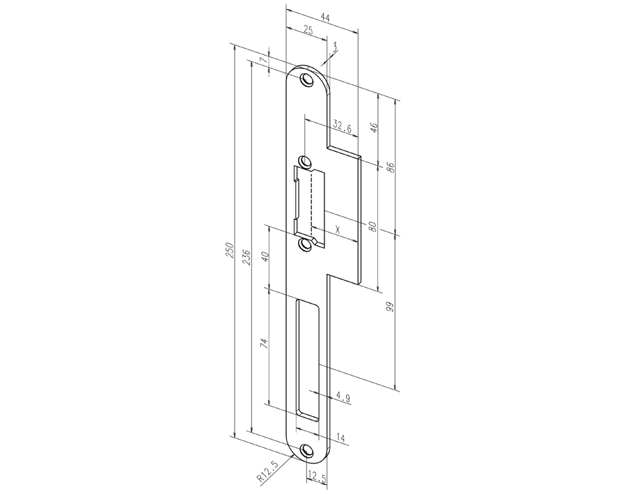Frontale a linguetta 59B ProFix 2 