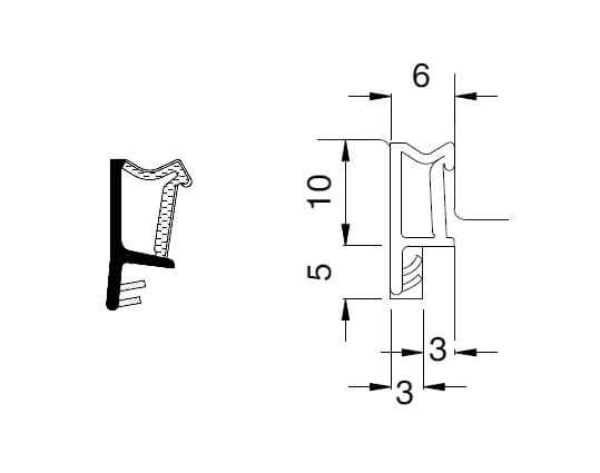 Überschlagdichtung SP103