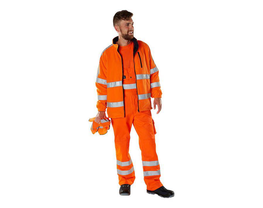 Fleecejacke SAFE ARCTIC hi-vis orange