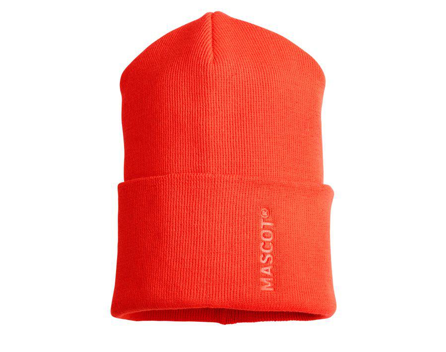 Strickmütze COMPLETE hi-vis rot