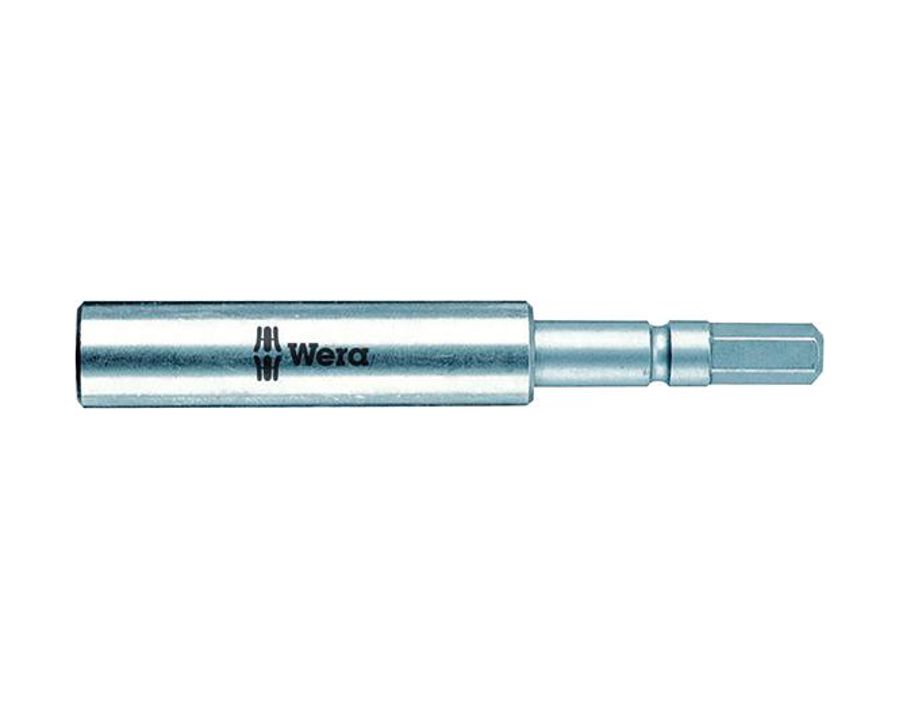Universal-Bithalter 1/4" mit Edelstahlhülse, starkem Dauermagnet und Sprengring