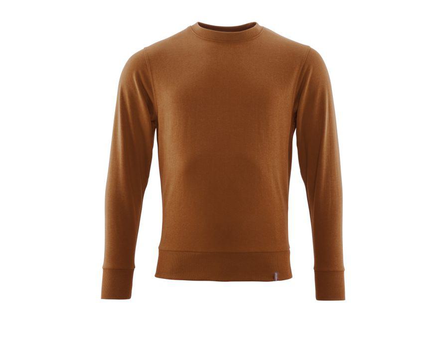 Sweatshirt CROSSOVER Nussbraun