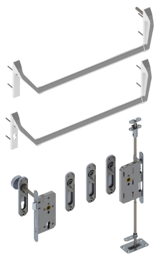 Fluchtürset 2-flg.
