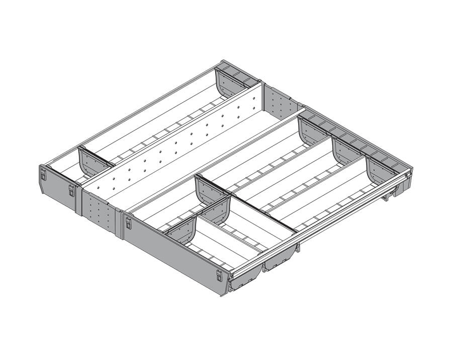 ORGA-LINE Essbesteck-Set für TANDEMBOX