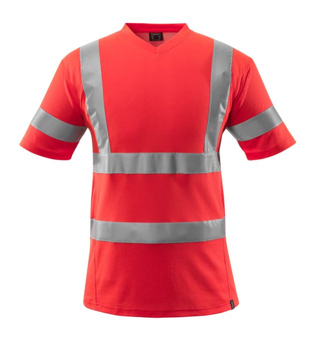 T-Shirt SAFE CLASSIC hi-vis rot