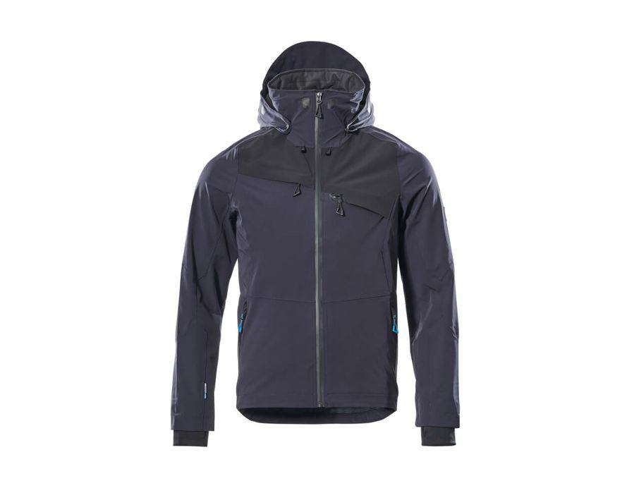 Hard Shell Jacke ADVANCED schwarzblau/schwarz