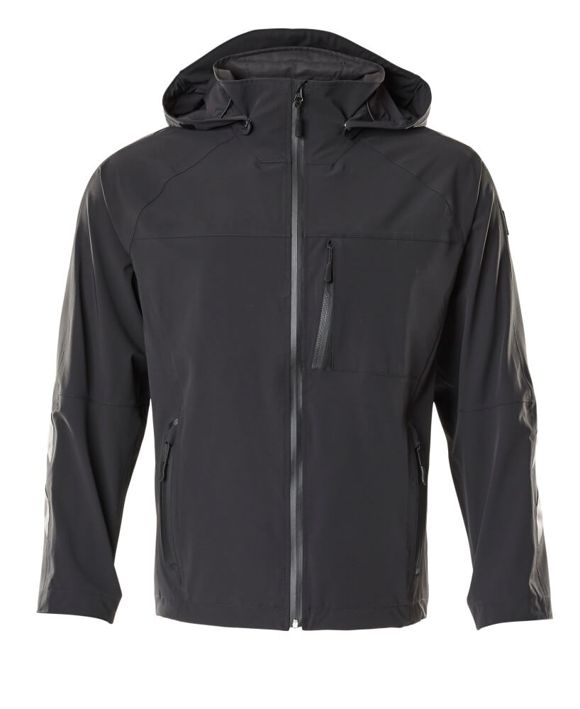 Hard Shell Jacke UNIQUE schwarz