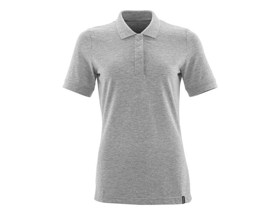 Polo-Shirt CROSSOVER grau-meliert