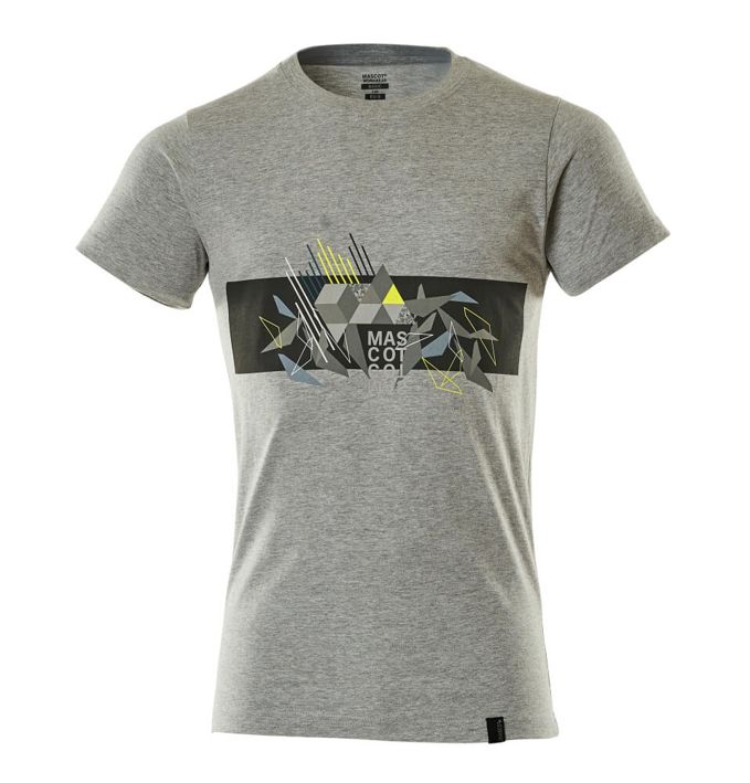 T-Shirt ACCELERATE SAFE grau/hi-vis gelb