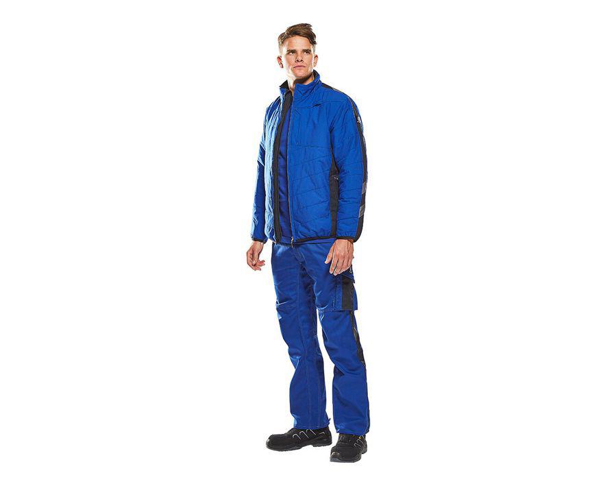 Thermojacke UNIQUE dunkelanthrazit/schwarz