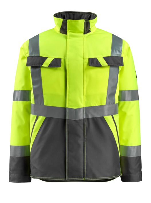 Winterjacke SAFE LIGHT hi-vis gelb/dunkelanthrazit