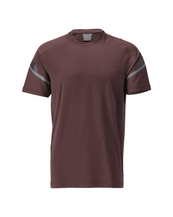 T-Shirt, Kurzarm CUSTOMIZED bordeaux