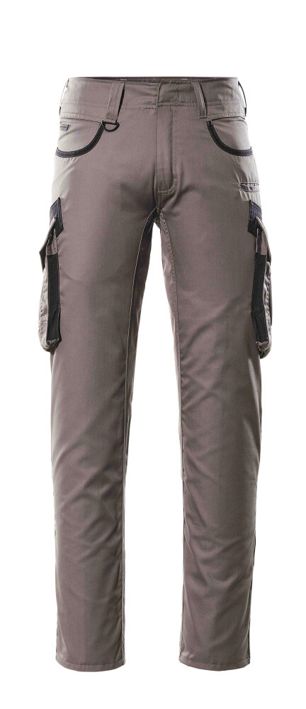 Hose mit Schenkeltaschen UNIQUE anthrazit/schwarz